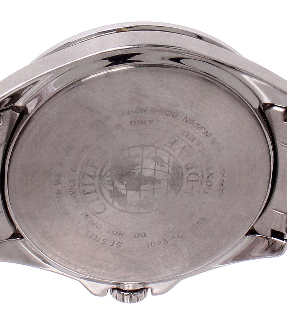 CITIZEN 腕時計 ソーラー電波 シルバー H145-S073545 メンズ シチズン