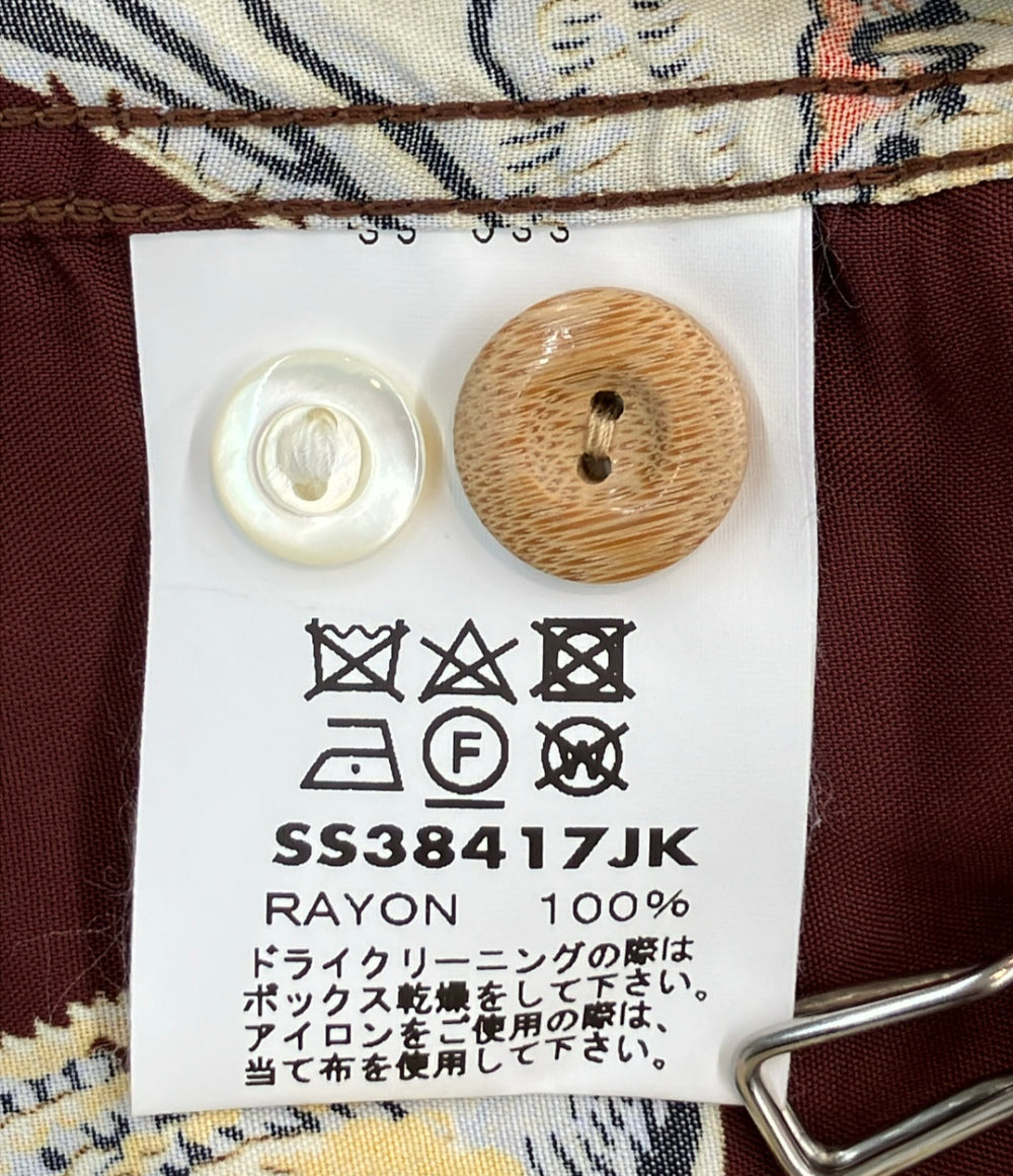 SUN SURF アロハシャツ トルネードタイガー メンズ SIZE S サンサーフ
