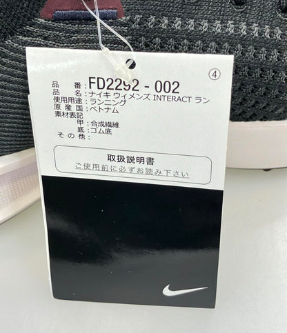 美品 NIKE ローカットスニーカー インタラクト FD2292-002 レディース SIZE 22.5 (S) ナイキ