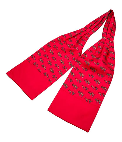 HERMES アスコットタイ シルク100% メンズ エルメス