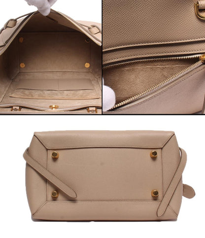 CELINE 2wayハンドバッグ ショルダーバッグ 肩掛け ミニベルトバッグ レディース セリーヌ
