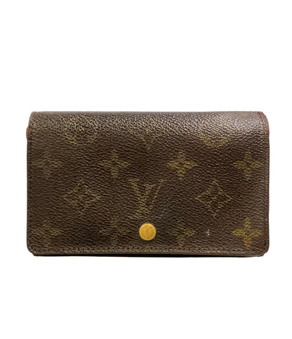 LOUIS VUITTON 二つ折り財布 ポルトモネ ジップ モノグラム M61735 レディース メンズ ルイ・ヴィトン