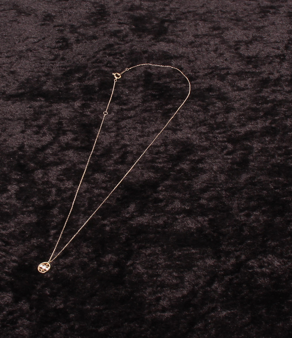 美品 canal4℃ ネックレス K7 CZ レディース カナルヨンドシー