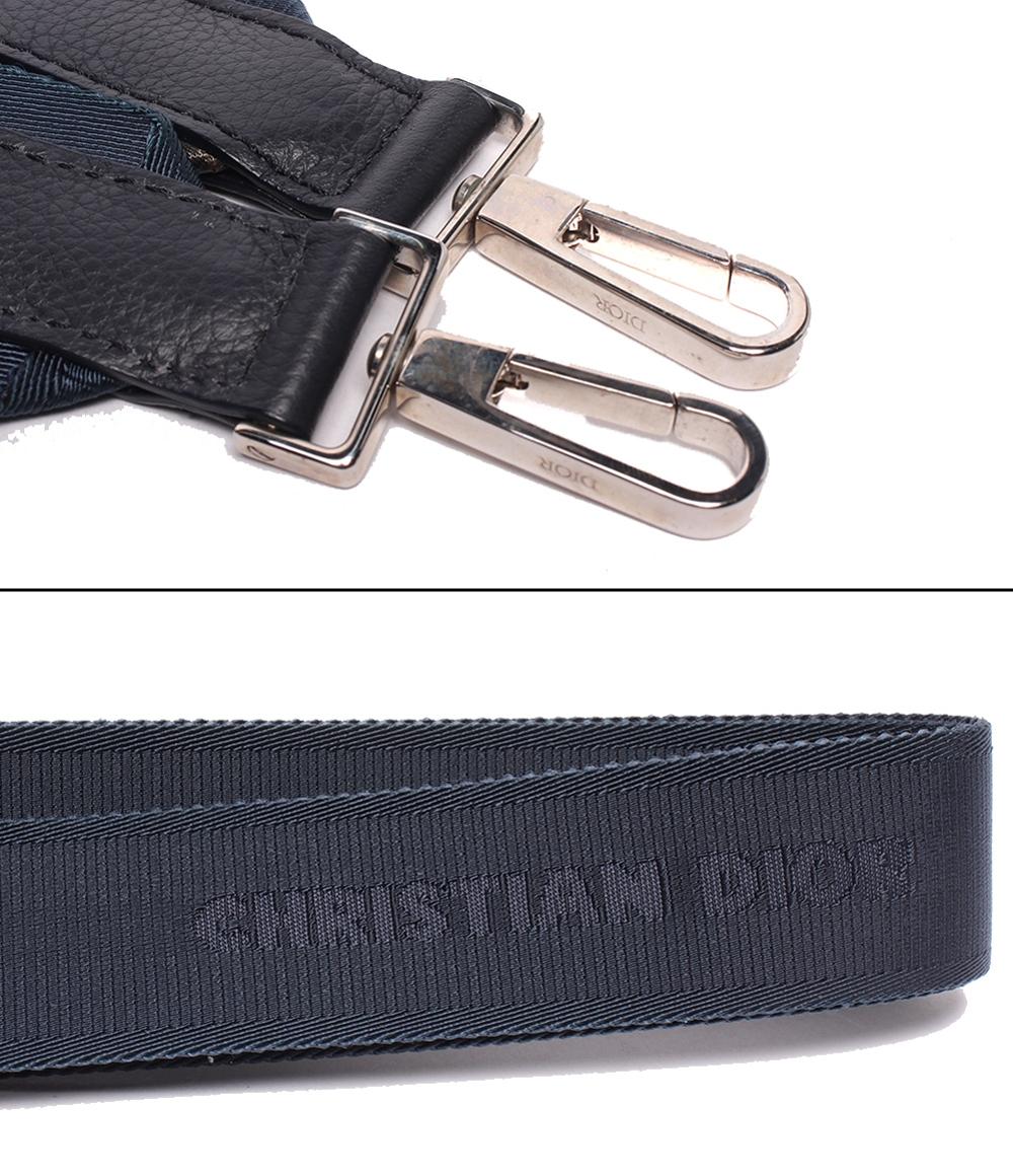 美品 Dior×STUSSY ショルダーバッグ 斜め掛け ROLLER ローラー 1ROPO061ZAD_H04E メンズ ディオール ステューシー
