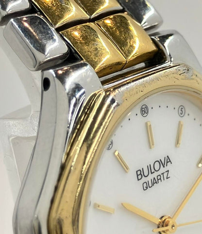 ブローバ 腕時計 クオーツ ホワイト レディース Bulova
