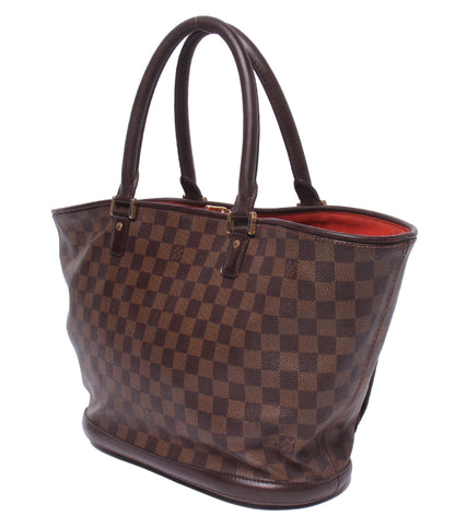 LOUIS VUITTON トートバッグ ショルダーバッグ 肩掛け マノスク GM ダミエ エベヌ N51120 レディース ルイ・ヴィトン