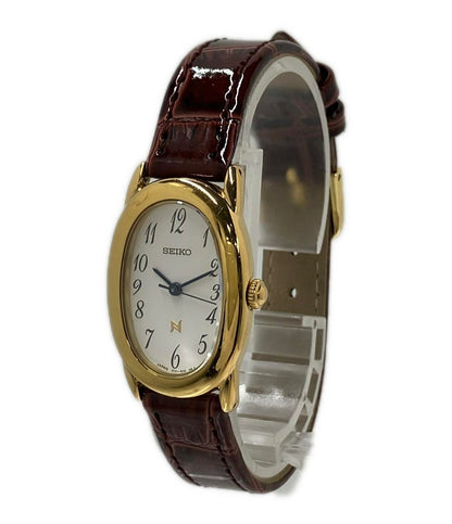 SEIKO 腕時計 ノイエ クオーツ ホワイト系 1F21-5B70 レディース セイコー