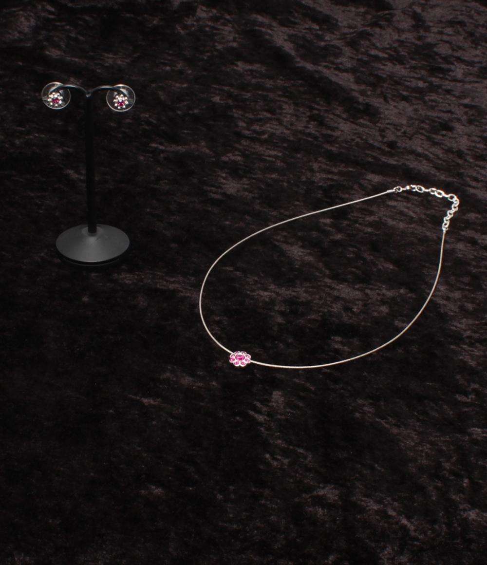 美品 モネ ネックレス ピアス 2点セット レディース Monet