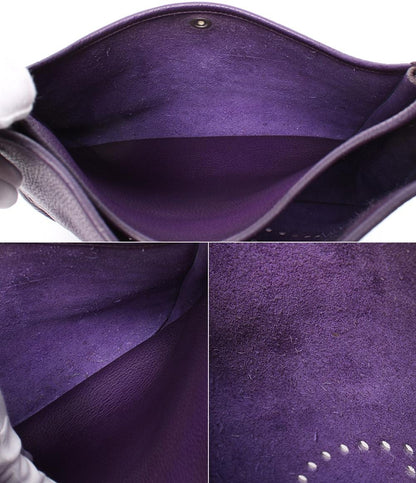 HERMES ショルダーバッグ 斜め掛け シルバー金具 □N刻印 エブリン3 レディース エルメス