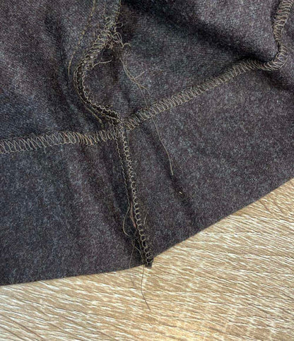 CHANEL ミニスカート ココマークボタン付き プリーツ ウール シルク100% C-TK-5914 レディース SIZE 40 (M) シャネル