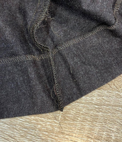 CHANEL ミニスカート ココマークボタン付き プリーツ ウール シルク100% C-TK-5914 レディース SIZE 40 (M) シャネル