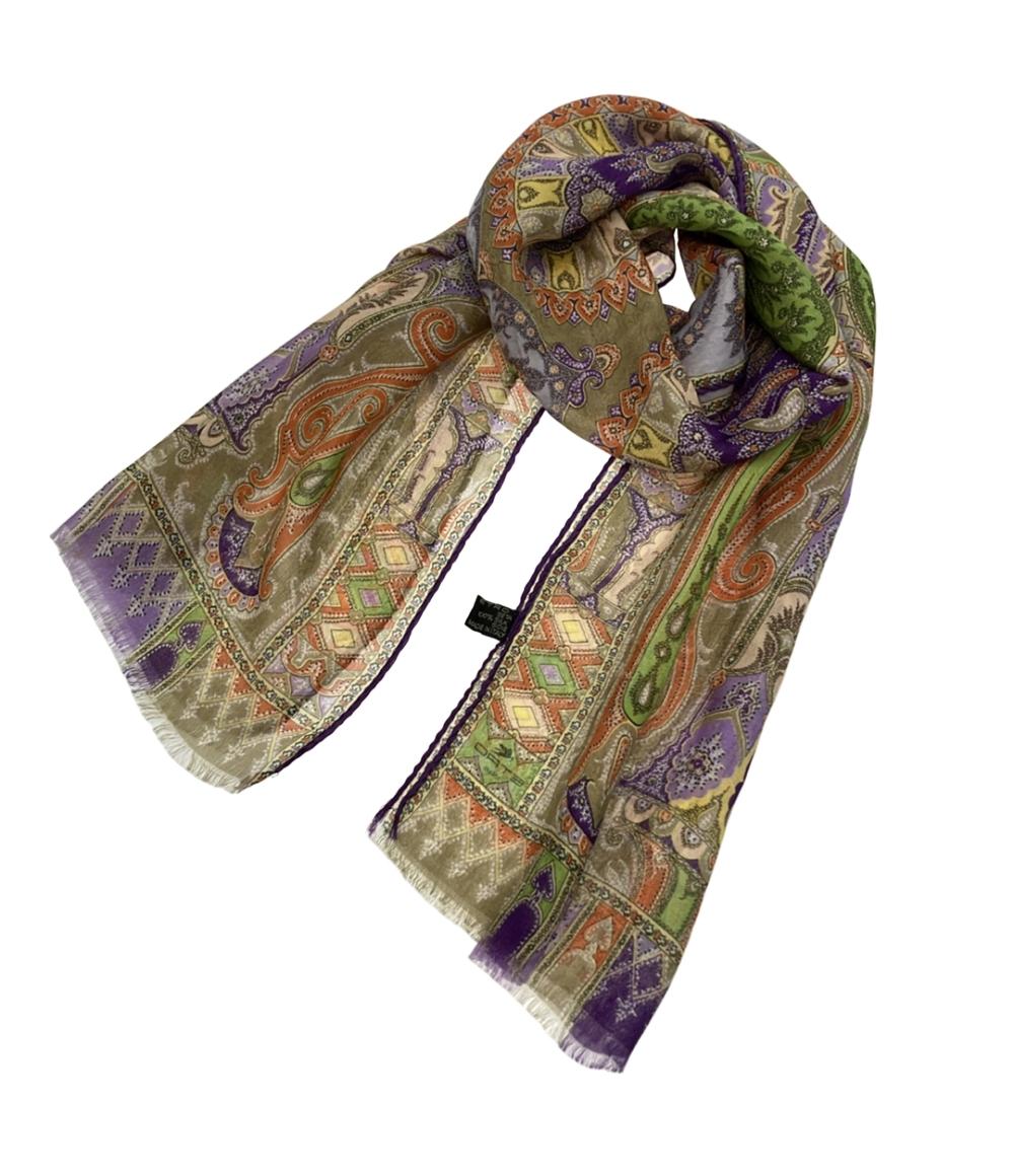 値下げ　ETRO スカーフ ETRO スカーフ シルク100% レディース エトロ – Rehello by BOOKOFF
