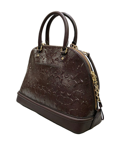 美品 COACH ハンドバッグ ショルダーバッグ 2WAY 斜め掛け F55449 レディース コーチ