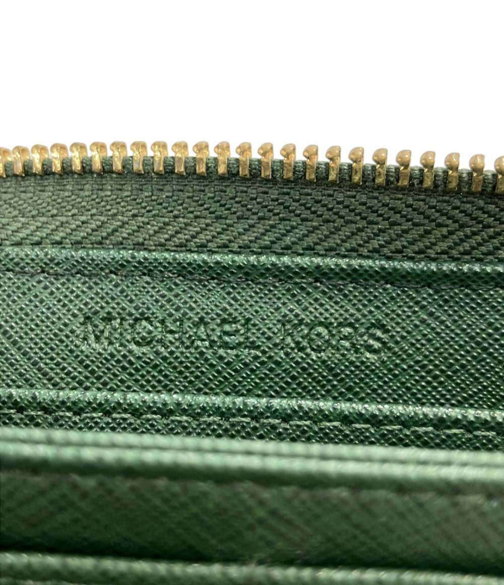 【美品】【マイケルコース】 ラウンドファスナー / レザー / 長財布 / 緑 楽天市場】マイケルコース 長財布 財布 レディース グリーン MICHAEL