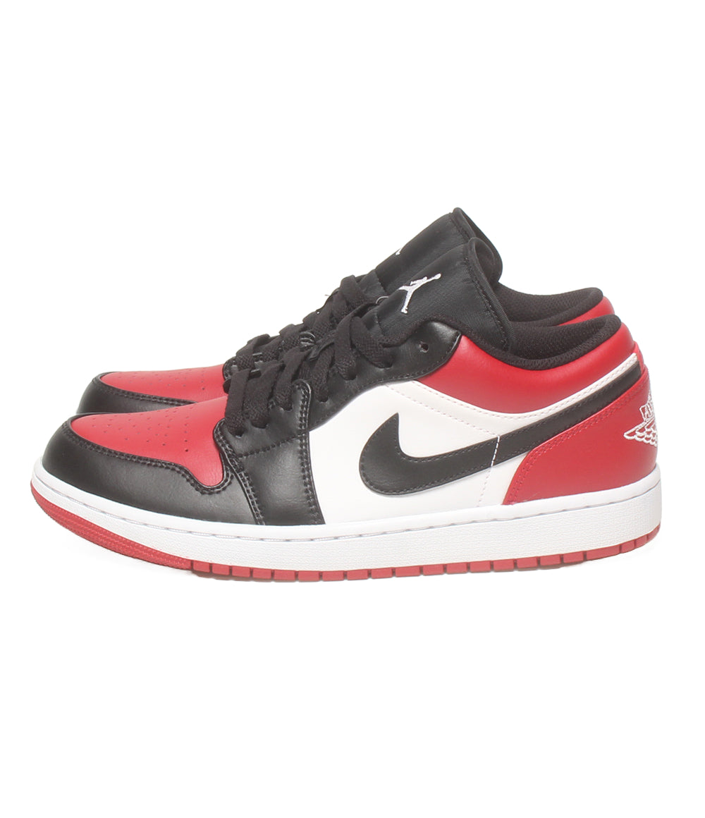 美品 NIKE ローカットスニーカー エア ジョーダン 1 ロー AIR JORDAN 1 LOW 553558-612 メンズ SIZE 27.0 ナイキ