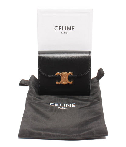 セリーヌ スモールフラップウォレット 三つ折り財布 トリンオフ レディース CELINE