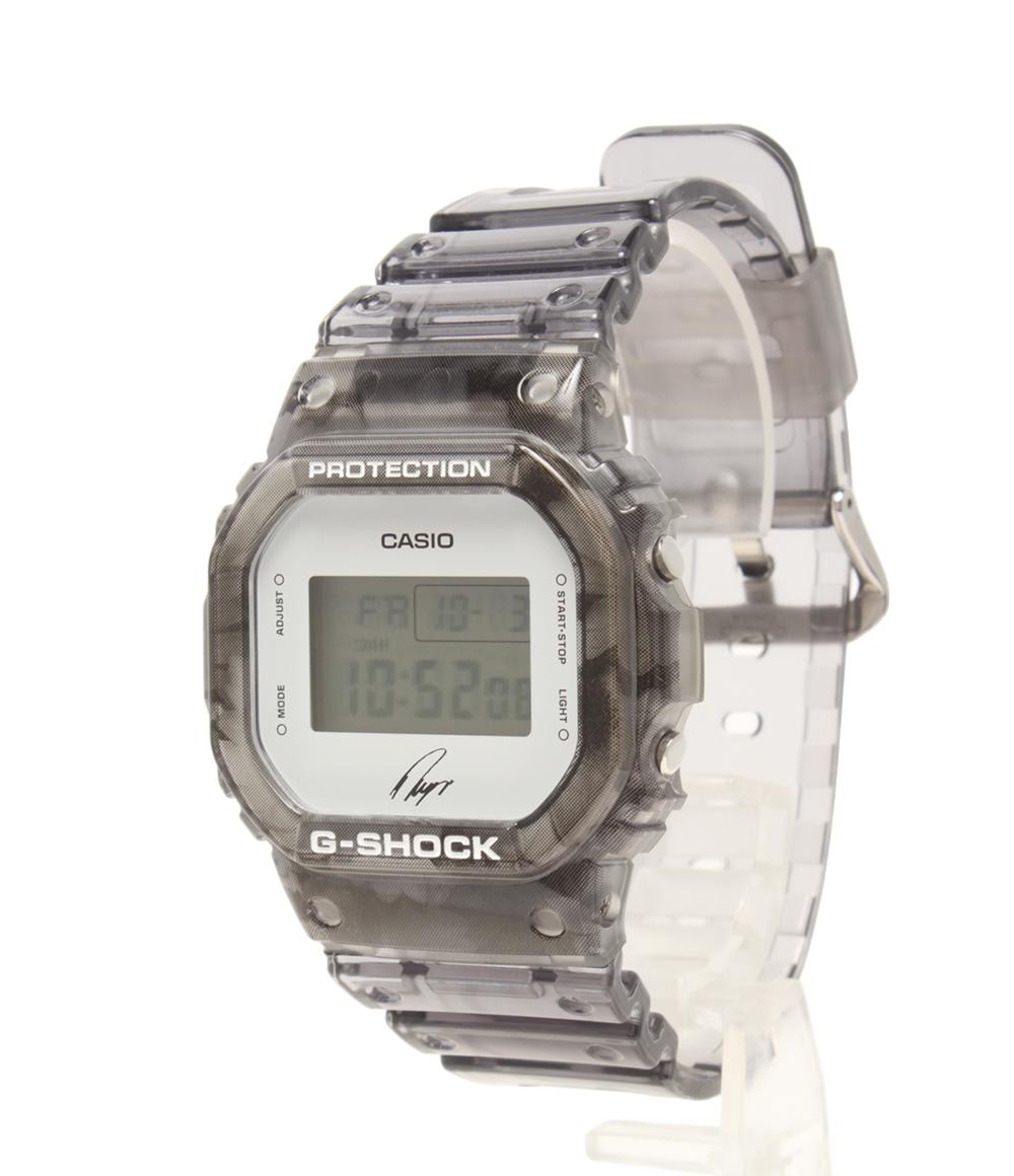 美品 カシオ 腕時計 石川遼 RYO ISHIKAWA G-SHOCK クオーツ DW-5600VT メンズ CASIO