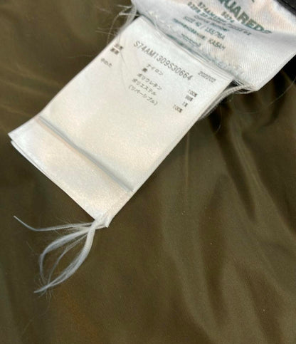 DSQUARED2 ボンバージャケット リバーシブル デニム ナイロン ドッキング ミリタリー ペンキ Cyprus (サイプラス) リバーシブルジャケット S74AM1309