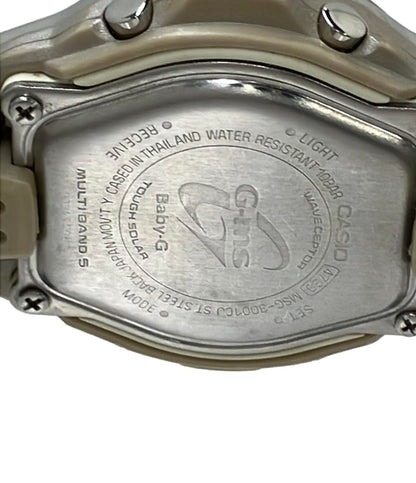 CASIO 腕時計 G-ms Baby-G ソーラー ピンク MSG-3001CJ レディース カシオ