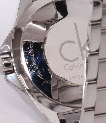 Calvin klein 腕時計 プレイ Play クオーツ ブルー K2W21Z メンズ カルバンクライン