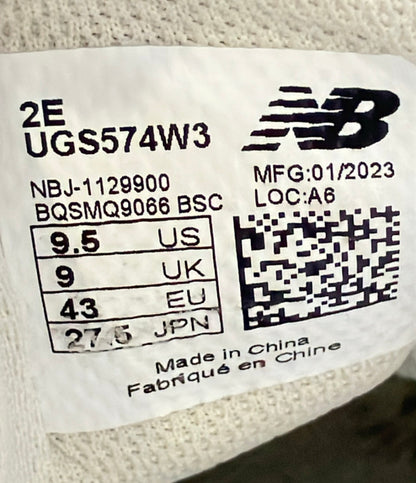 NEW BALANCE ローカットスニーカー UGS574W3 メンズ SIZE 27.5 ニューバランス