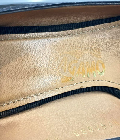 訳あり Salvatore Ferragamo ウェッジソールパンプス レディース SIZE 4 1/2 22(cm) サルヴァトーレフェラガモ