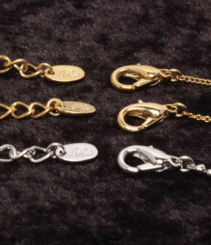 美品 Plus Vendome ネックレス 鳥モチーフ バードモチーフ ハートモチーフ リボンモチーフ 3点セット レディース プラスヴァンドーム