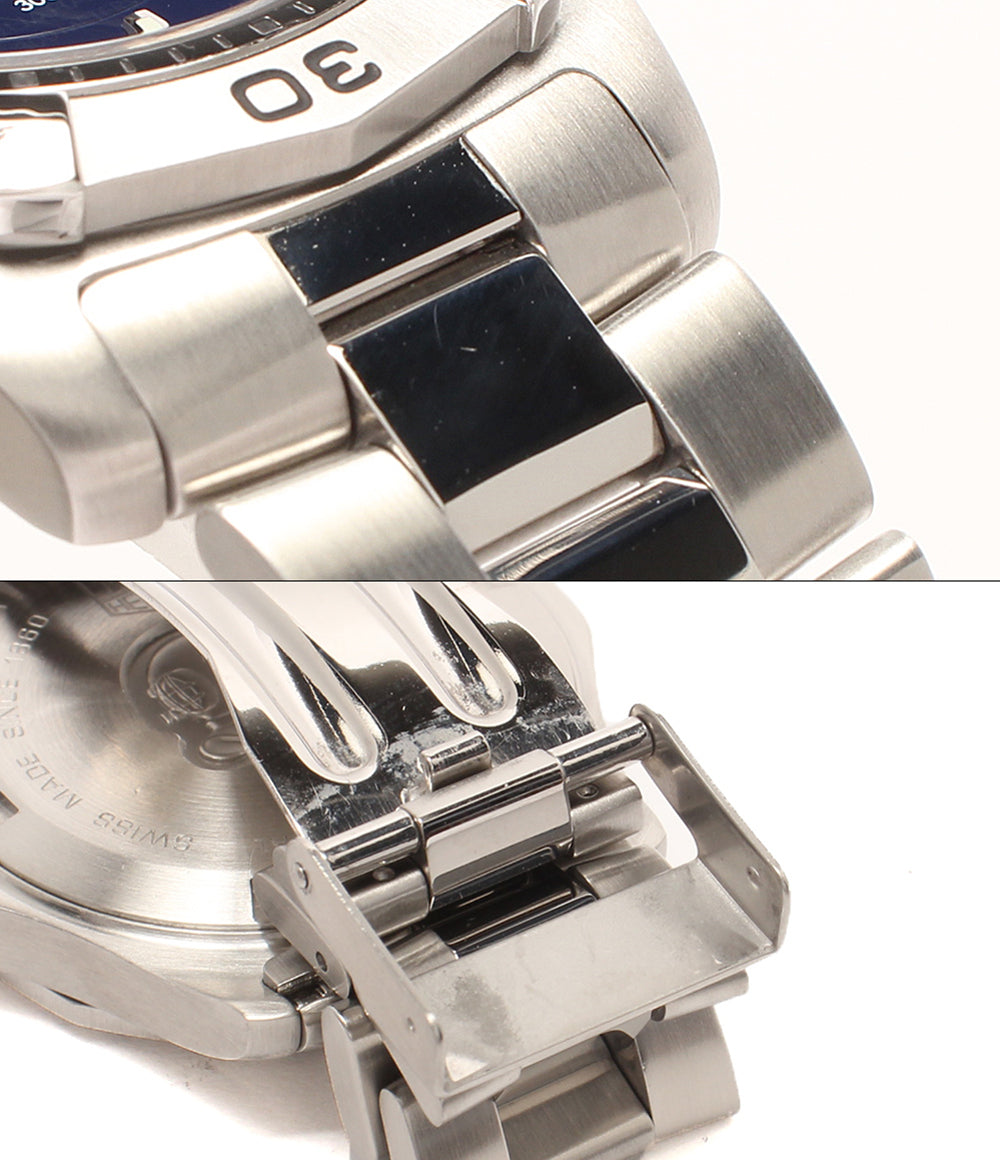 TAG HEUER 腕時計 アクアレーサー クオーツ ネイビー WAF1113 メンズ タグホイヤー