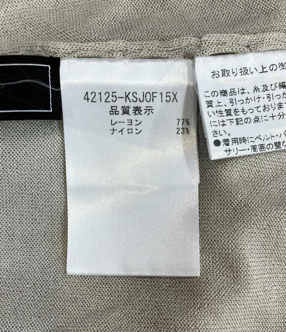 フォクシー 長袖ガーディアン アンサンブル ベージュ ミセス エレガンス 42125-KSJ0F15X レディース FOXEY FOXEY 長袖ガーディアン アンサンブル ベージュ ミセス エレガンス