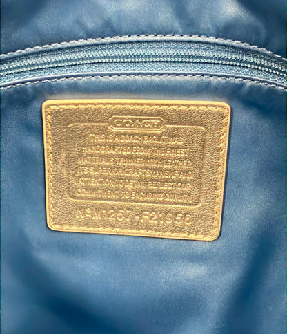 COACH トートバッグ 肩掛け チェック柄 シグネチャー F21956 レディース コーチ