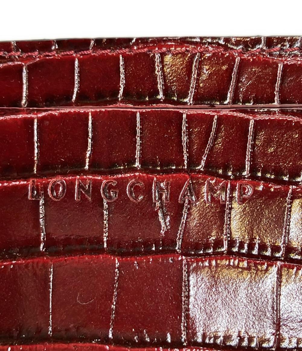 Longchamp ハンドバッグ ショルダーバッグ 2WAY  斜め掛け クロコ型押し レディース ロンシャン