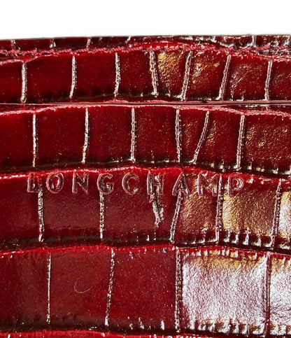 Longchamp ハンドバッグ ショルダーバッグ 2WAY  斜め掛け クロコ型押し レディース ロンシャン