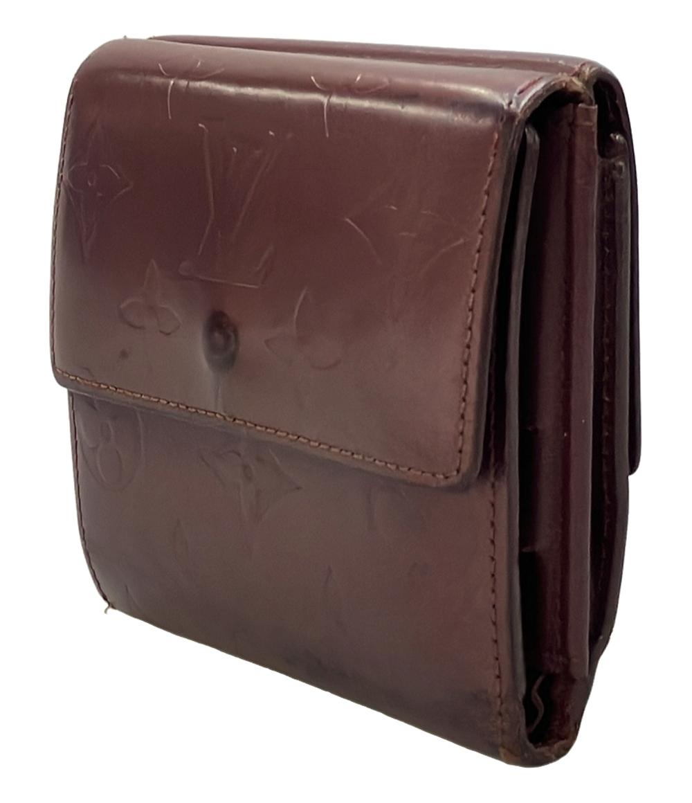 LOUIS VUITTON Wホック 三つ折り財布 モノグラムマット ポルトモネ ビエ カルトクレディ M65116 レディース ルイ・ヴィトン