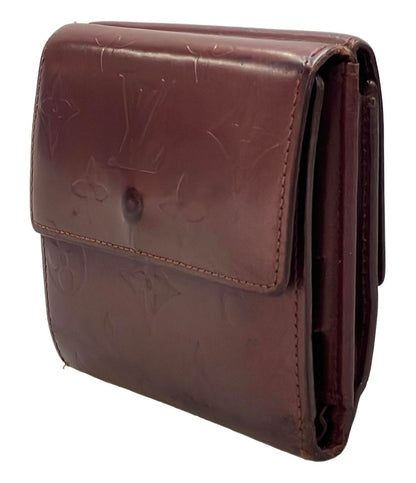 LOUIS VUITTON Wホック 三つ折り財布 モノグラムマット ポルトモネ ビエ カルトクレディ M65116 レディース ルイ・ヴィトン