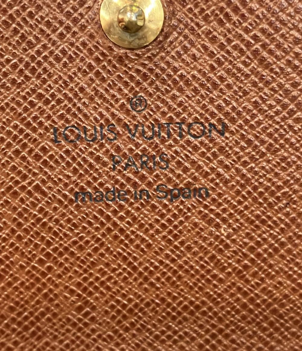 ルイヴィトン 二つ折り財布 ポルトモネ ビエ トレゾール モノグラム M61730 メンズ LOUIS VUITTON