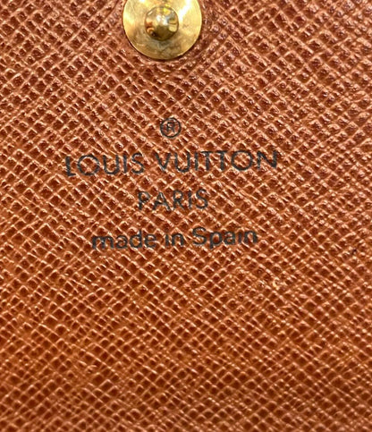 ルイヴィトン 二つ折り財布 ポルトモネ ビエ トレゾール モノグラム M61730 メンズ LOUIS VUITTON