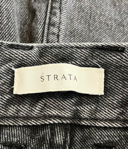 エストラータ ワイドデニムパンツ ジーンズ SEJ0012 レディース SIZE XS STRATA