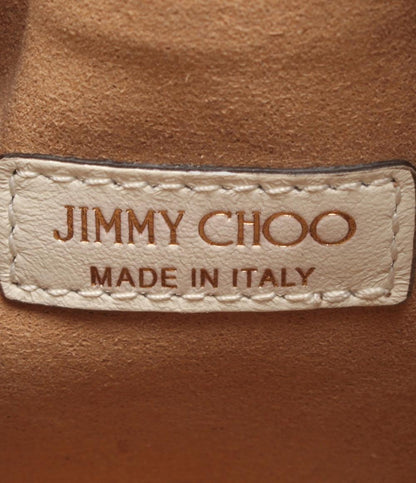 JIMMY CHOO チェーンショルダーバッグ 斜め掛け ハンドバッグ ミニ スタッズ マイクロボンボン レディース ジミーチュウ