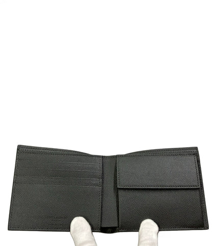 美品 SAINT LAURENT PARIS 二つ折り財布 レザー メンズ サンローランパリ