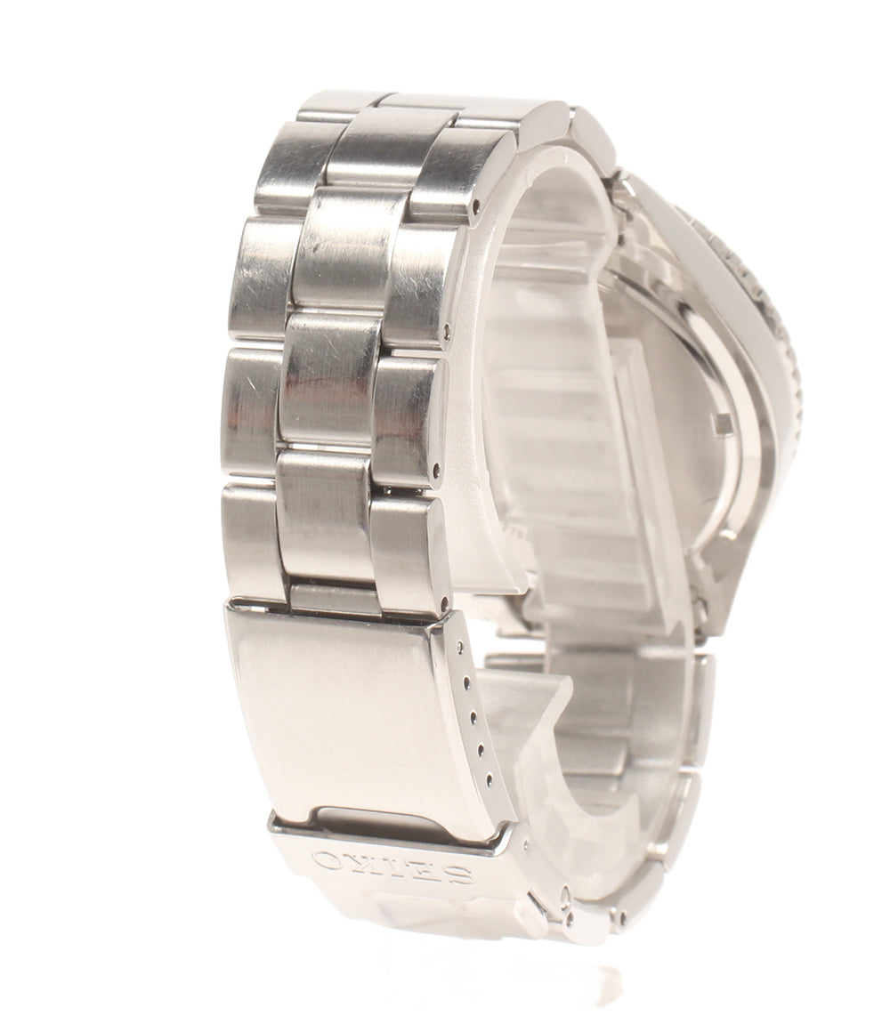SEIKO 腕時計 クオーツ ブラック 7T92-0CF0 メンズ セイコー