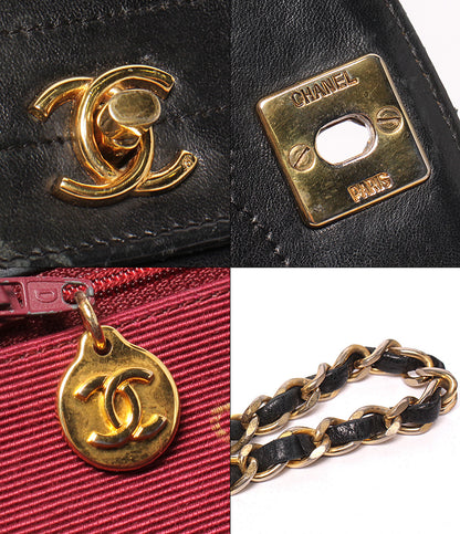 CHANEL チェーンショルダーバッグ 肩掛け ハーフムーン ゴールド金具 0番台 レディース シャネル