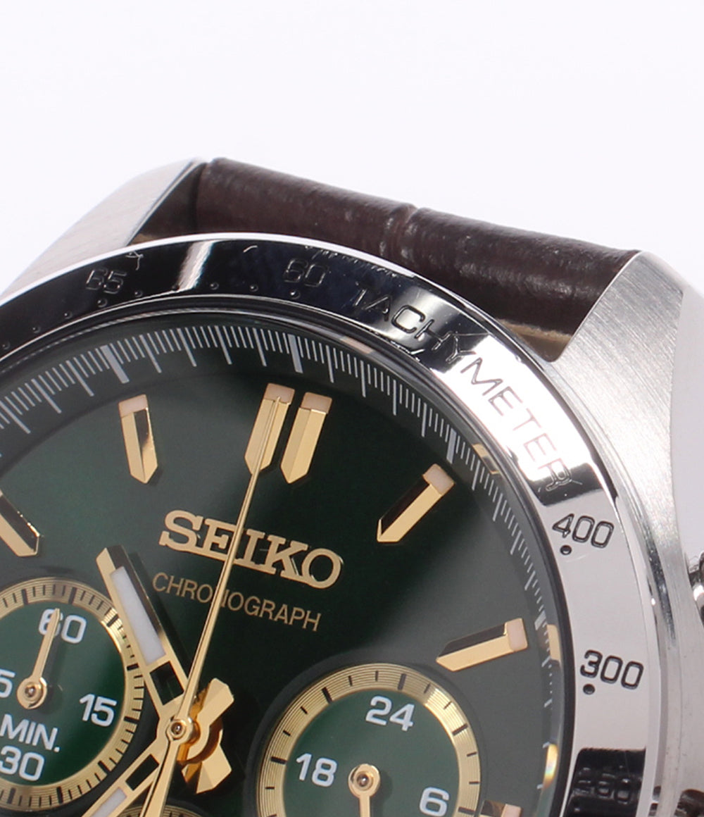 SEIKO 腕時計 クオーツ グリーン SBTR017 メンズ セイコー