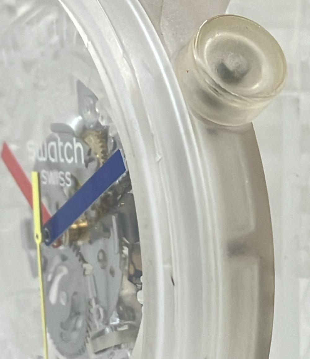 スウォッチ 腕時計 クオーツ クリアー メンズ Swatch