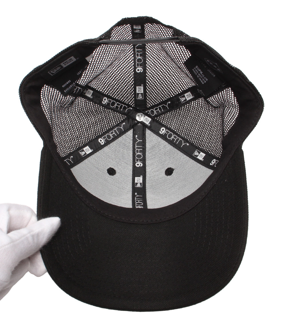 美品 NEW ERA F.C.Real Bristol メッシュキャップ スナップバッグ式 メンズ ニューエラ エフシーレアルブリストル