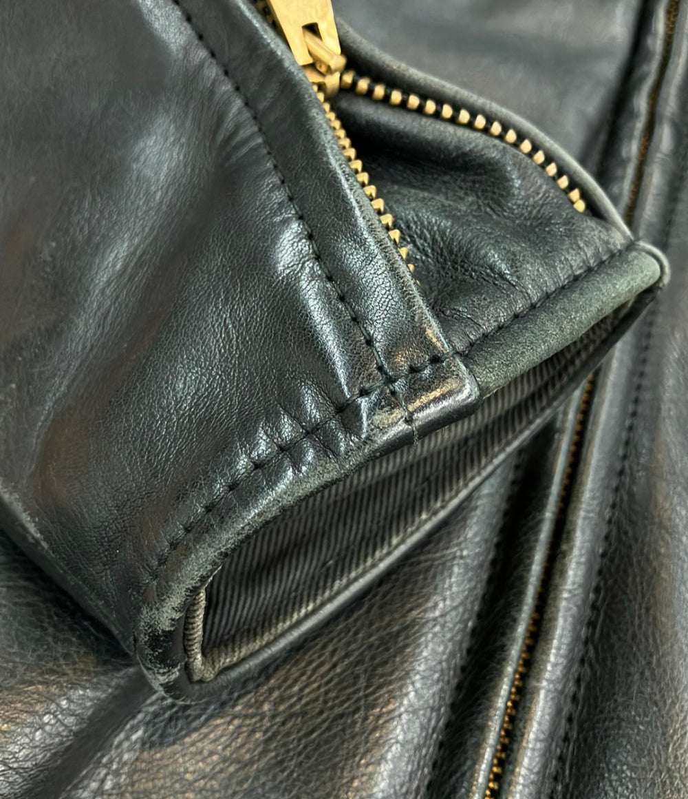 AERO LEATHER ライダースジャケット メンズ SIZE 34 (S) エアロレザー