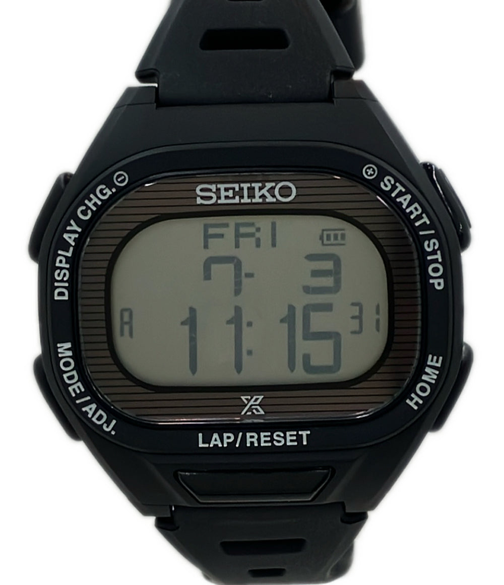 美品 SEIKO 腕時計 プロスペックス スーパーランナーズ ソーラー S690-00A0 レディース メンズ セイコー