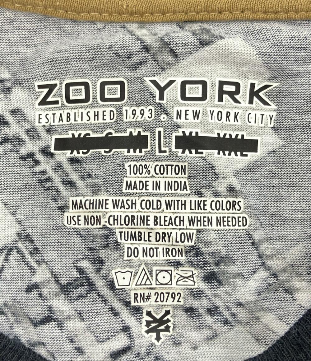 美品 ズーヨーク 長袖Tシャツ メンズ SIZE L (L) ZOO YORK