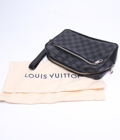 ルイヴィトン セカンドバッグ クラッチバッグ ポシェット カサイ ダミエ グラフィット N41664 メンズ LOUIS VUITTON