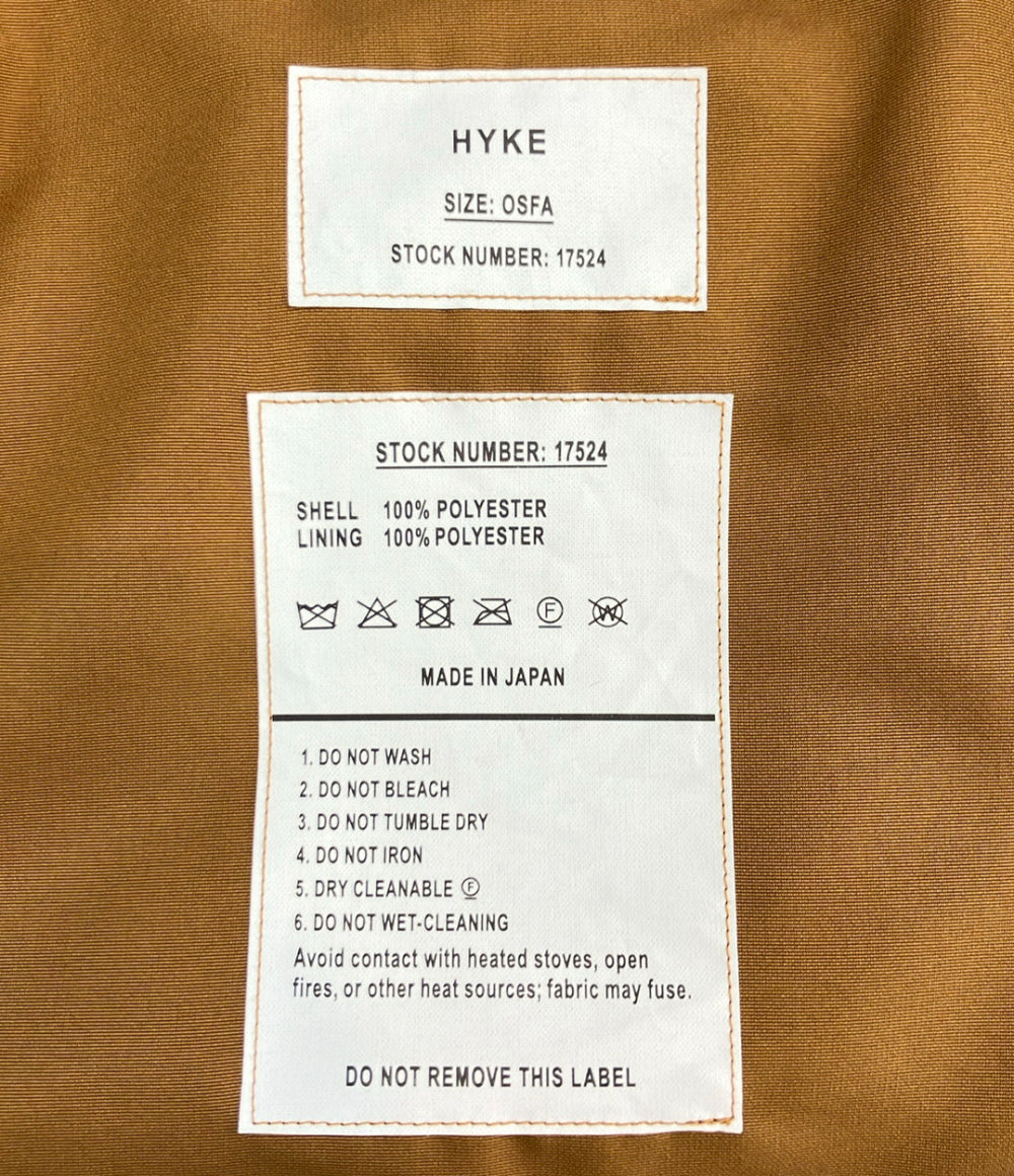 HYKE フェイクシアリング クロップド ベスト 252-17524 レディース SIZE OSFA (M) ハイク