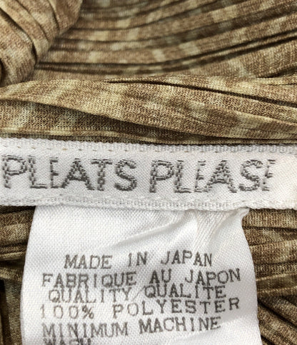 プリーツプリーズ 美品 長袖プリーツカットソー      レディース SIZE 3 (L) PLEATS PLEASE